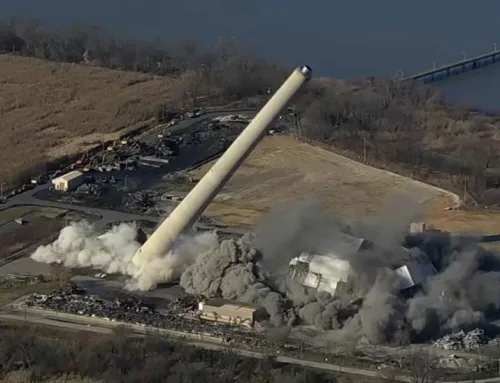 Coal-fired power plant in NJ imploded. Clean energy to replace it.